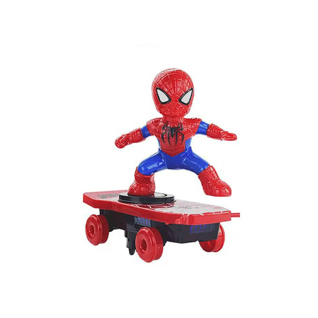 Remote control spiderman scooter children's puzzle remote control car stunt tumble music light toys
Remote control spiderman scooter children's puzzle remote control car stunt tumble music light toys