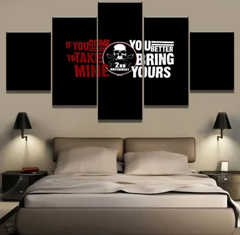 5 Piece Canvas Art 2Nd Amendment Guns Design Modern Decorative Paintings on Canvas Wall Art for Home Decorations Wall Decor 
5 Piece Canvas Art 2Nd Amendment Guns Design Modern Decorative Paintings on Canvas Wall Art for Home Decorations Wall Decor