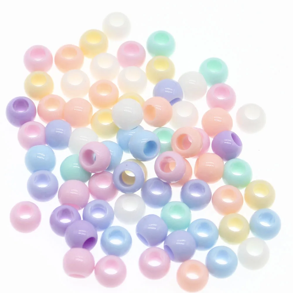 CHONGAI 100Pcs 8mm Candy Color Acrylic Round Spacer Big Hole Beads For Jewelry Making DIY Beads Accessories
CHONGAI 100Pcs 8mm Candy Color Acrylic Round Spacer Big Hole Beads For Jewelry Making DIY Beads Accessories