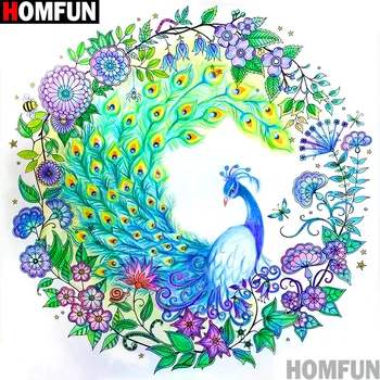 HOMFUN Full Square/Round Drill 5D DIY Diamond Painting "Animal peacock" 3D Embroidery Cross Stitch 5D Decor Gift A13321
HOMFUN Full Square/Round Drill 5D DIY Diamond Painting "Animal peacock" 3D Embroidery Cross Stitch 5D Decor Gift A13321