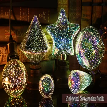 Led Light Bulb 3D Decoration Bulb 220V ST64 G95 G80 G125 A60 E27 Holiday Lights Novelty Christmas Lamp Lamparas
Led Light Bulb 3D Decoration Bulb 220V ST64 G95 G80 G125 A60 E27 Holiday Lights Novelty Christmas Lamp Lamparas