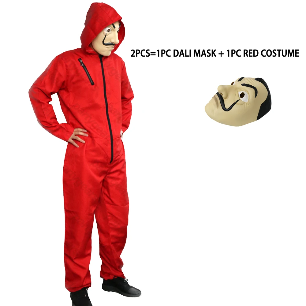 La Casa De Papel Salvador Dali Cosplay Costume Salvador Dali Cosplay Movie Costume with Dali Mask
La Casa De Papel Salvador Dali Cosplay Costume Salvador Dali Cosplay Movie Costume with Dali Mask