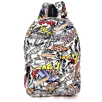 Unisex Canvas Backpack Students School Bags For Teenager Girls Boys Backpacks Street Graffiti Bag Cartoon Print Rucksack Mochila
Unisex Canvas Backpack Students School Bags For Teenager Girls Boys Backpacks Street Graffiti Bag Cartoon Print Rucksack Mochila