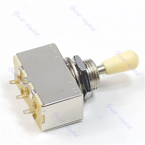 5pcs/lot New Chrome Box Style 3 Way Closed Toggle Switch For Electric Guitar Cream Knob
5pcs/lot New Chrome Box Style 3 Way Closed Toggle Switch For Electric Guitar Cream Knob