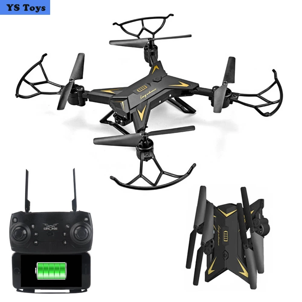 Foldable RC Helicopter 5.0MP 1080P WIFI FPV Camera 2.4G Mini RC Drone RC Quadcopter 20Mins Flying Altitude Hold One Key Return
Foldable RC Helicopter 5.0MP 1080P WIFI FPV Camera 2.4G Mini RC Drone RC Quadcopter 20Mins Flying Altitude Hold One Key Return