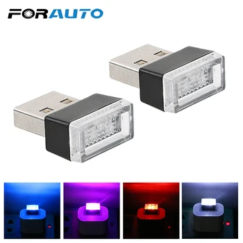 FORAUTO Car LED Atmosphere Lights Decorative Lamp For Car Cigarette Lighter PC with USB Sockets Emergency Lighting Car-styling
FORAUTO Car LED Atmosphere Lights Decorative Lamp For Car Cigarette Lighter PC with USB Sockets Emergency Lighting Car-styling