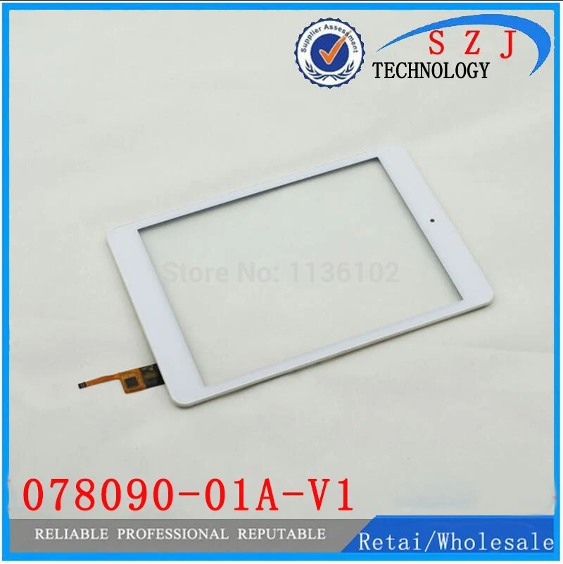 New 7.85" inch Tablet 078090-01A-V1 Touch Panel Touch Screen Digitizer Sensor Glass with Frame Free Shipping
New 7.85" inch Tablet 078090-01A-V1 Touch Panel Touch Screen Digitizer Sensor Glass with Frame Free Shipping