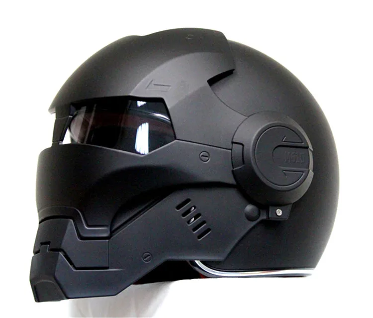Personality motorcycle helmet men Genuine and women iron 610 man retro the high-end off-road black | Автомобили и мотоциклы