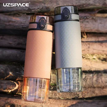 UZSPACE 350ml/500ml Fruit Tea Water Bottle Silicone Case Portable Fashion Plastic Outdoor Sports My Drink Water Bottle BPA Free
UZSPACE 350ml/500ml Fruit Tea Water Bottle Silicone Case Portable Fashion Plastic Outdoor Sports My Drink Water Bottle BPA Free