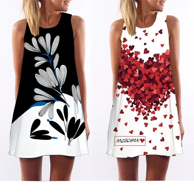 2019 Chuqian Summer Women Dress Print Vintage Beach Dress Sleeveless Short Mini Sexy Party Dress Aboove Knee New Arrival Vestido
2019 Chuqian Summer Women Dress Print Vintage Beach Dress Sleeveless Short Mini Sexy Party Dress Aboove Knee New Arrival Vestido
