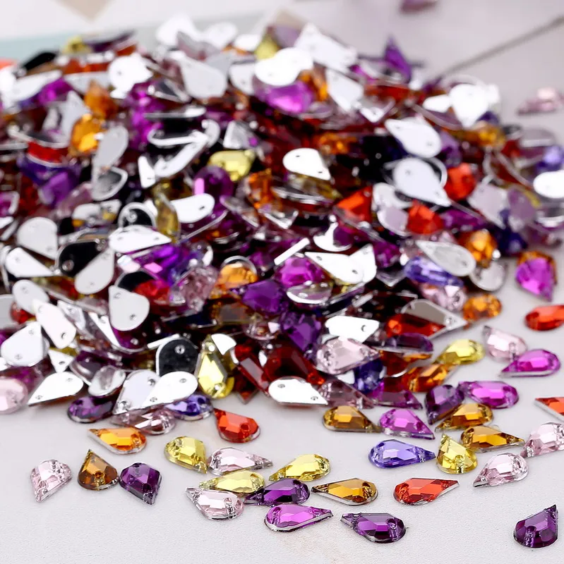 Free shipping 100pcs/pack 5*8mm Acrylic Tear drop flat back sew on Beads with holes, DIY Clothing accessories
Free shipping 100pcs/pack 5*8mm Acrylic Tear drop flat back sew on Beads with holes, DIY Clothing accessories