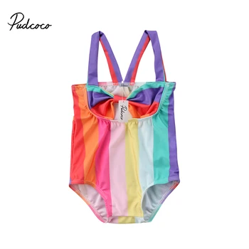 Newborn Infant Baby Girl Rainbow Bikini Swimwear Swimsuit Summer Bowknot Bathing Suit One-Piece
Newborn Infant Baby Girl Rainbow Bikini Swimwear Swimsuit Summer Bowknot Bathing Suit One-Piece