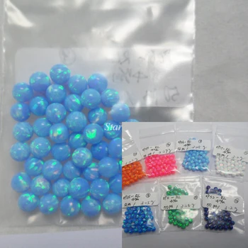 50pcs/lot 4mm Synthetic opal bead full hole loose opal bead with good fire many color available 
50pcs/lot 4mm Synthetic opal bead full hole loose opal bead with good fire many color available