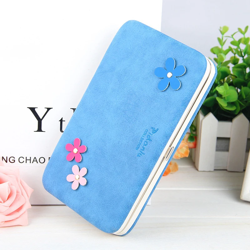 

New Arrival Candy Color Women Money Wallet Convenient Long Purses Girls Storage Card Holder Cellphone Clutch Bag Coin Pocket.