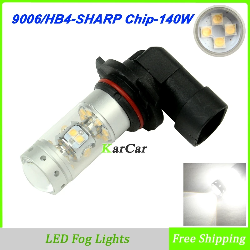 2x New High Power 140W 1200LM 9006 LED Fog Lamp 12V Auto Car Head Tail Fog Driving Lights Bulb HB4 Day time Light 5500K White
2x New High Power 140W 1200LM 9006 LED Fog Lamp 12V Auto Car Head Tail Fog Driving Lights Bulb HB4 Day time Light 5500K White