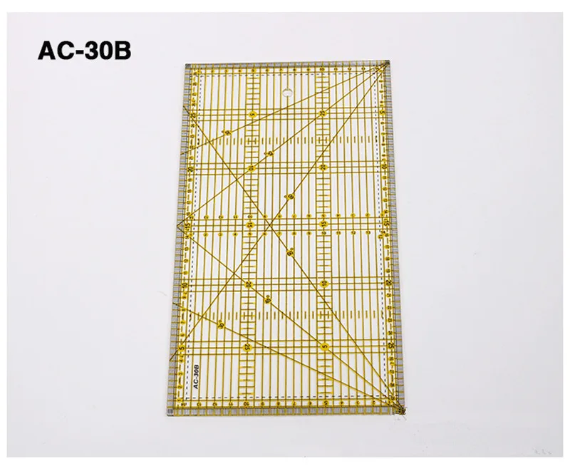 1 Pcs 15 * 30cm Sewing Patchwork RulerTransparent Patchwork Foot Handmade Diy Dedicated Patchwork Tools
1 Pcs 15 * 30cm Sewing Patchwork RulerTransparent Patchwork Foot Handmade Diy Dedicated Patchwork Tools