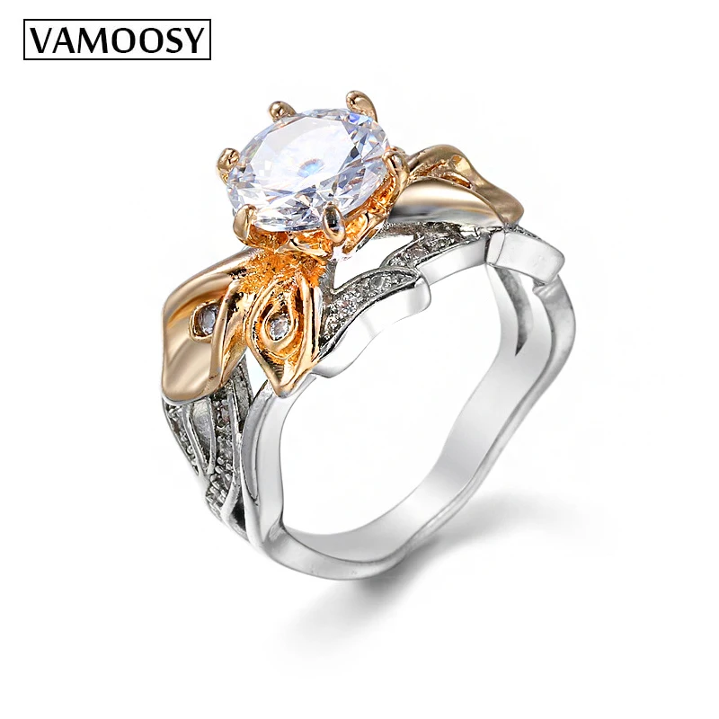 VAMOOSY Vintage 1.5 Carat Crystal Marry Rings AAA Zircon statement Jewelry Wedding Engagement Rings for Women 2018 Drop Shipping
VAMOOSY Vintage 1.5 Carat Crystal Marry Rings AAA Zircon statement Jewelry Wedding Engagement Rings for Women 2018 Drop Shipping