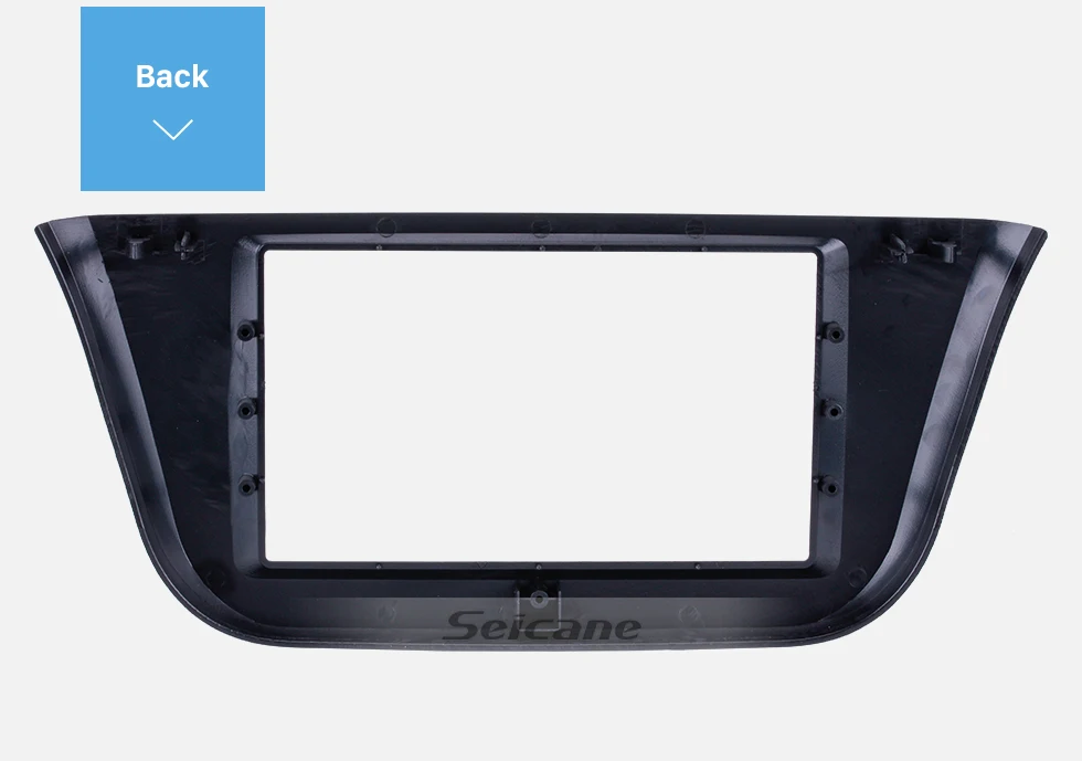Seicane In dash Car Stereo Radio Fascia Panel Install Frame Dash Bezel Trim kit Cover Trim For 2014+ IVECO DAILY OEM style No gap