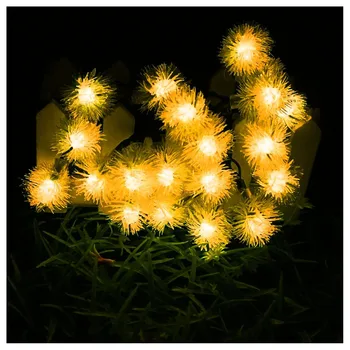 Practical-LED 4.8m 20 LED Solar Outdoor String Fairy Lights Snowball Solar Powered Outdoor String Lights for Outside Garden Ca
Practical-LED 4.8m 20 LED Solar Outdoor String Fairy Lights Snowball Solar Powered Outdoor String Lights for Outside Garden Ca