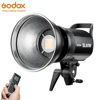 Godox LED Video Light SL-60W 60W 5600K White Version Video Light Continuous Light Bowens Mount for Studio Video Recording
Godox LED Video Light SL-60W 60W 5600K White Version Video Light Continuous Light Bowens Mount for Studio Video Recording