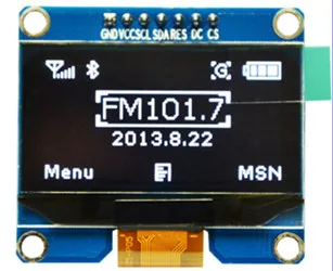 IPS 1.54 inch 7PIN SPI White/Yellow/Blue PM OLED Screen with Adapter Board SSD1309 Drive IC 3.3V 128*64
IPS 1.54 inch 7PIN SPI White/Yellow/Blue PM OLED Screen with Adapter Board SSD1309 Drive IC 3.3V 128*64