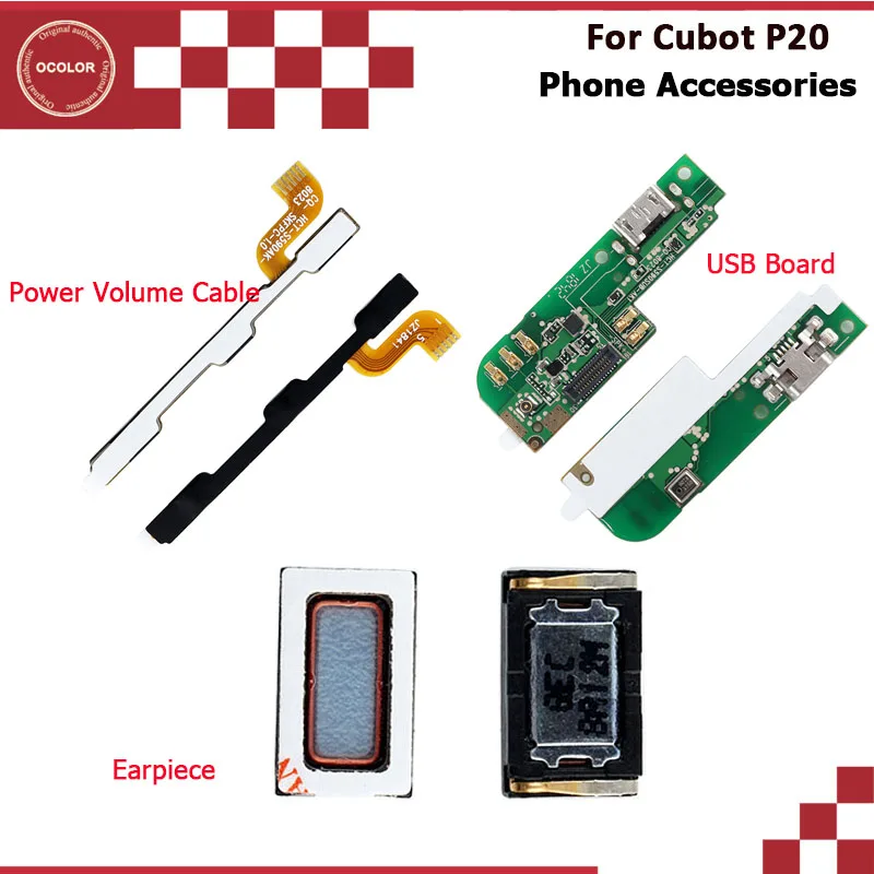 ocolor For Cubot P20 Power Button Volume Key Flex Cable Earpiece Assembly Repair Parts For Cubot P20 USB Board Phone Accessories
ocolor For Cubot P20 Power Button Volume Key Flex Cable Earpiece Assembly Repair Parts For Cubot P20 USB Board Phone Accessories