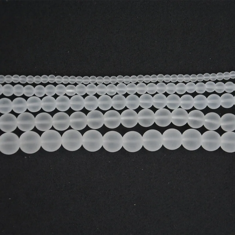 Natural Stone Smooth Matte Clear Quartz Crystals Loose Beads 15" Strand 4 6 8 10 12 14MM Pick Size For Jewelry Making
Natural Stone Smooth Matte Clear Quartz Crystals Loose Beads 15" Strand 4 6 8 10 12 14MM Pick Size For Jewelry Making