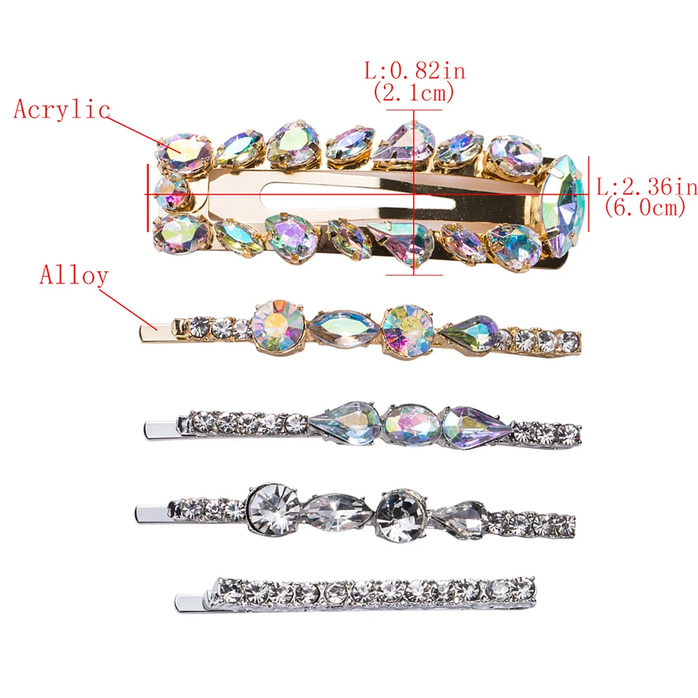 5 Pcs Women Hairpin Pineapple Hair Clips Jewelry Imitation Diamond Colorful Barrettes Jewelry Barrettes Summer European Retro
5 Pcs Women Hairpin Pineapple Hair Clips Jewelry Imitation Diamond Colorful Barrettes Jewelry Barrettes Summer European Retro