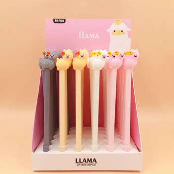 4 Pcs/set Kawaii Gel Pens Cartoon Silicone Alpaca Black Colored Gel-ink Pens for Writing Cute Stationery Office School Supplies
4 Pcs/set Kawaii Gel Pens Cartoon Silicone Alpaca Black Colored Gel-ink Pens for Writing Cute Stationery Office School Supplies