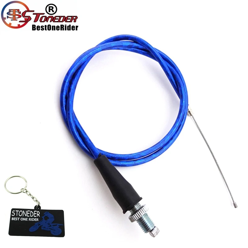 STONEDER 990mm Blue Gas Throttle Cable For Motorcycle Pit Dirt Motor Bike TTR SSR Thumpstar KLX110 CRF50 CRF70 XR50 YX Lifan
STONEDER 990mm Blue Gas Throttle Cable For Motorcycle Pit Dirt Motor Bike TTR SSR Thumpstar KLX110 CRF50 CRF70 XR50 YX Lifan