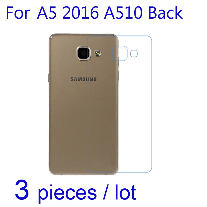 for Samsung Galaxy A3 A5 A7 2016 A310 A510 A710 Back,3pcs/lot Screen Protector Clear/Matte/Nano Anti-explosion Protective Film
for Samsung Galaxy A3 A5 A7 2016 A310 A510 A710 Back,3pcs/lot Screen Protector Clear/Matte/Nano Anti-explosion Protective Film