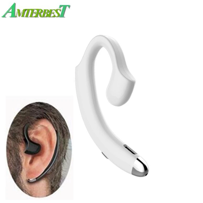 AMTERBEST Wireless Headphone Bone Conduction Earphone Wireless Bluetooth Sport Stereo Headset With Mic for IOS Android Phones
AMTERBEST Wireless Headphone Bone Conduction Earphone Wireless Bluetooth Sport Stereo Headset With Mic for IOS Android Phones