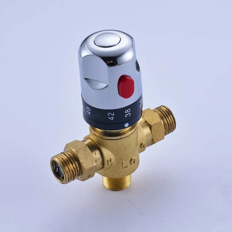 Wholesale-and-Retail-New-Brass-Control-the-Mixing-Water-Temperature-Thermostatic-Mixing-Valve