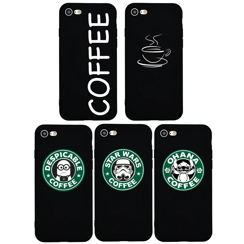 Fashion Cartoon Cute Coffee silicon case For iphone 6s 6 Plus 7 8 Plus Phone Cover For iphone 5s SE X XS Max XR Funda Coque
Fashion Cartoon Cute Coffee silicon case For iphone 6s 6 Plus 7 8 Plus Phone Cover For iphone 5s SE X XS Max XR Funda Coque