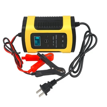 Full Automatic Car Battery Charger 110V to 220V To 12V 6A Intelligent Fast Power Charging Wet Dry Lead Acid Digital LCD Display
Full Automatic Car Battery Charger 110V to 220V To 12V 6A Intelligent Fast Power Charging Wet Dry Lead Acid Digital LCD Display