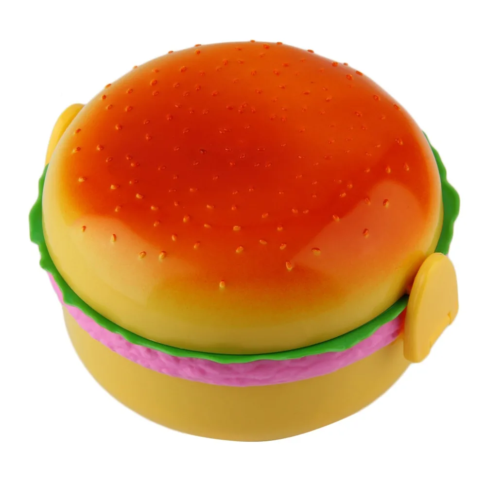 1Pc Popular Children Hamburger Bento Lunchbox Food Container Sets Storage with Fork for Kids Brand New Hot selling
1Pc Popular Children Hamburger Bento Lunchbox Food Container Sets Storage with Fork for Kids Brand New Hot selling