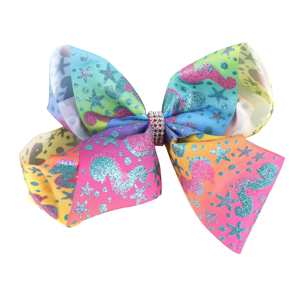 David accessories diy unicorn rainbow Leopard Large Hair Bows Clip Handmade By Full Glitter Grosgrain Tape Barrettes,1Yc3073
David accessories diy unicorn rainbow Leopard Large Hair Bows Clip Handmade By Full Glitter Grosgrain Tape Barrettes,1Yc3073