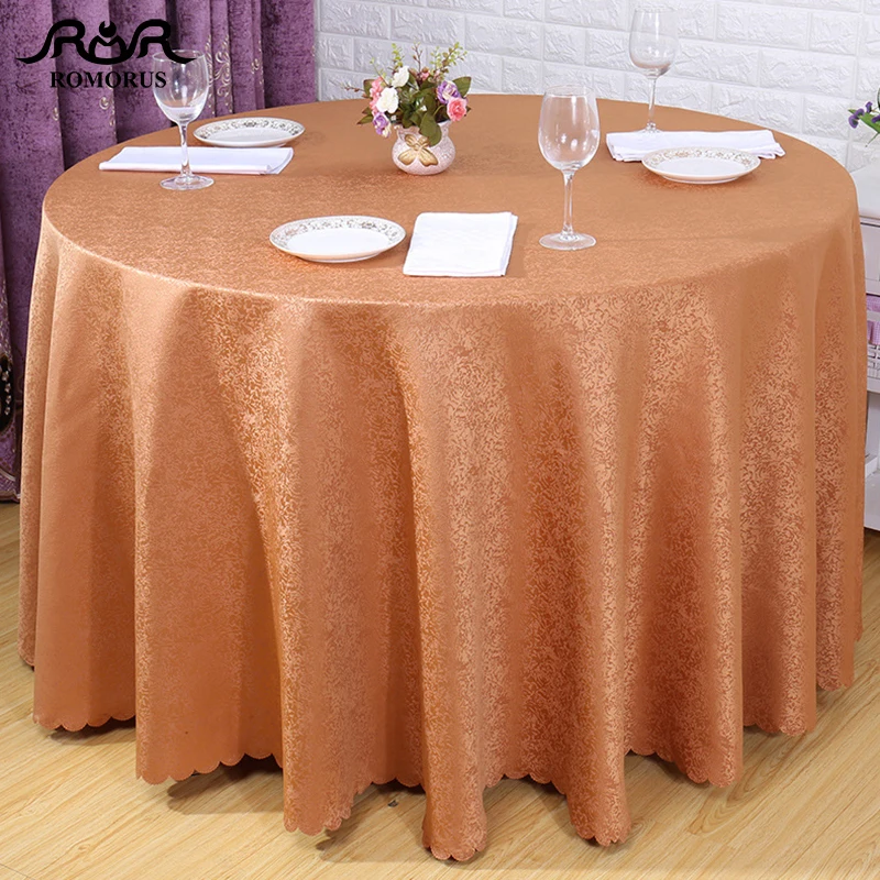ROMORUS Wholesale Party Wedding Decorative Table Covers Round European Luxury Jacquard Round Tablecloth Hotel Home Table Cloth
ROMORUS Wholesale Party Wedding Decorative Table Covers Round European Luxury Jacquard Round Tablecloth Hotel Home Table Cloth