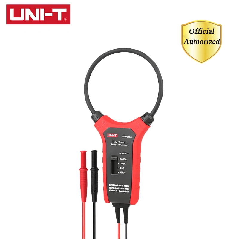 UNI-T UT-CS09A Flex Clamp Sensor High Current Flexible Sensor 1.5A ~ 3000A High Flexible AC Current Oscilloscope Probe Test
UNI-T UT-CS09A Flex Clamp Sensor High Current Flexible Sensor 1.5A ~ 3000A High Flexible AC Current Oscilloscope Probe Test