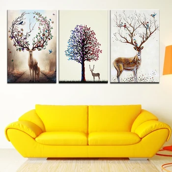 Watercolor Elk Canvas Painting Nordic Style Deer Flower Antler Print Poster Animals Wall Art Pictures For Living Room Home Decor
Watercolor Elk Canvas Painting Nordic Style Deer Flower Antler Print Poster Animals Wall Art Pictures For Living Room Home Decor