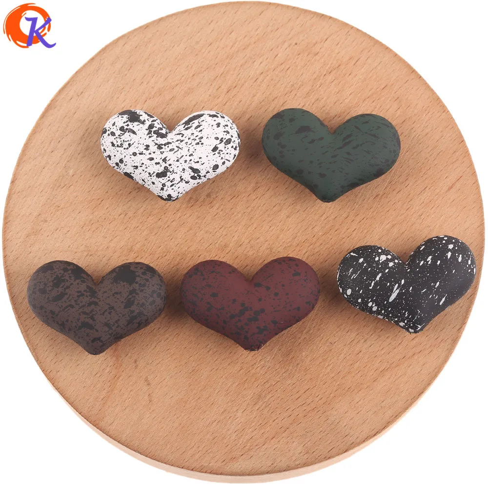 Cordial Design 19*29mm 100Pcs Jewelry Accessories/Acrylic Beads/Heart Shape/Rubber Effect/DIY Making/Hand Made/Earring Findings
Cordial Design 19*29mm 100Pcs Jewelry Accessories/Acrylic Beads/Heart Shape/Rubber Effect/DIY Making/Hand Made/Earring Findings