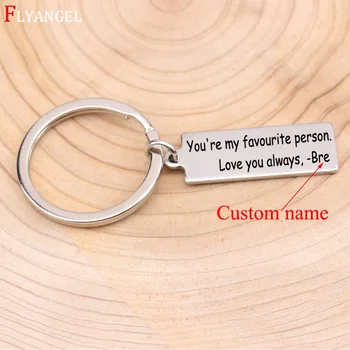 Custom Name Keyring Engraved You're my Person For Couples Husband Wife Valentine Gifts Family Keychain Stainless Steel Jewelry
Custom Name Keyring Engraved You're my Person For Couples Husband Wife Valentine Gifts Family Keychain Stainless Steel Jewelry