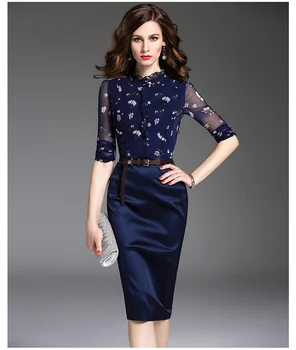2019 Spring and Summer New Professional Dresses Long Sleeve Bag Hip Slimming Slim Silk Flower Dresses
2019 Spring and Summer New Professional Dresses Long Sleeve Bag Hip Slimming Slim Silk Flower Dresses