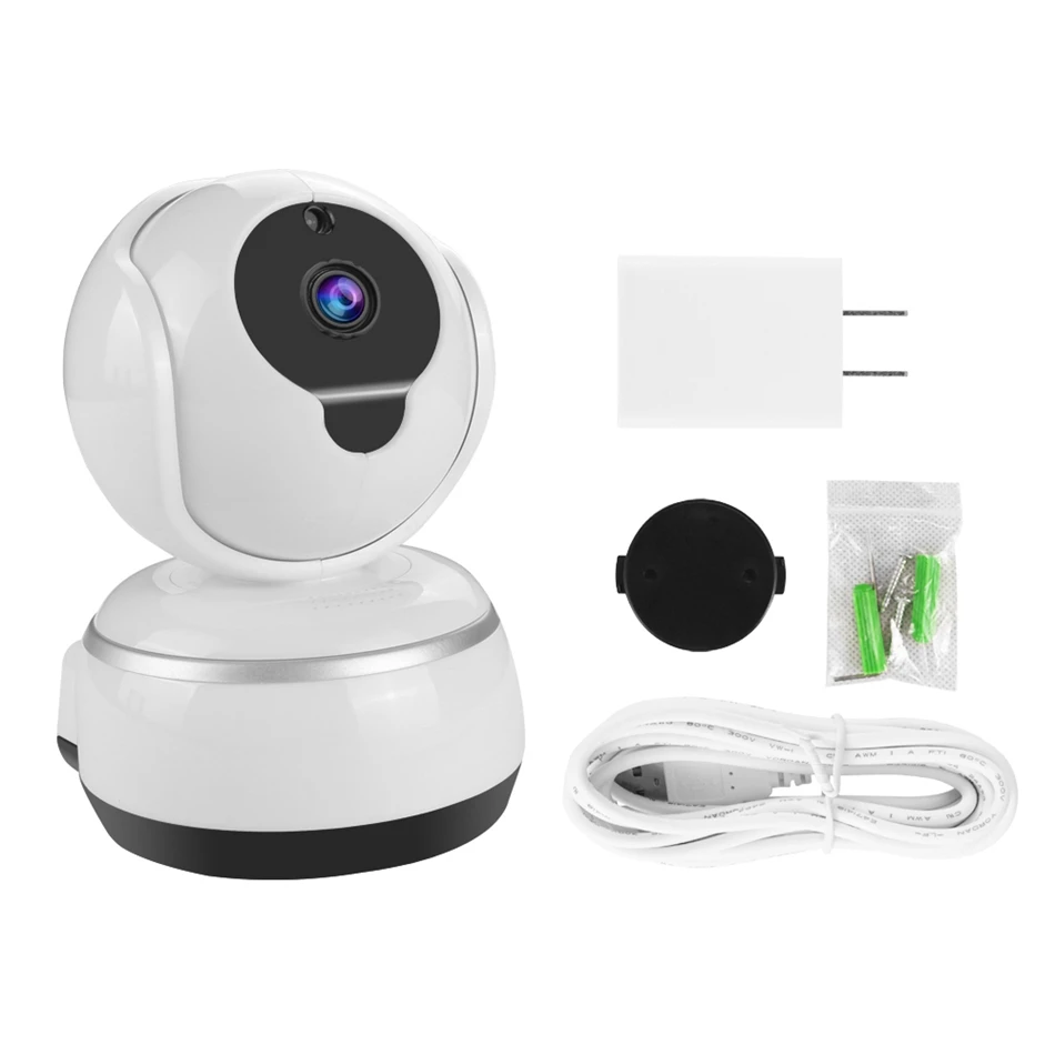 ANGOOG 720P WIFI IP Indoor Security Surveillance IP Camera Baby Monitor Pan-Tilt 2Way WiFi Mode 2 in 1 Two Way Audio VS Xiaofang
ANGOOG 720P WIFI IP Indoor Security Surveillance IP Camera Baby Monitor Pan-Tilt 2Way WiFi Mode 2 in 1 Two Way Audio VS Xiaofang