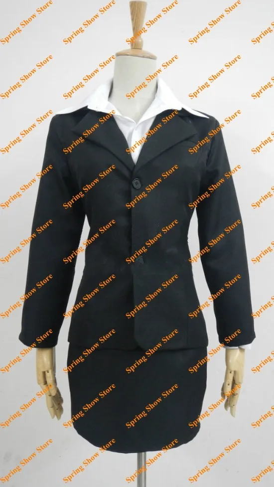 Free Shipping Psycho-Pass Heroine Tsunemori Akane Anime Cosplay Costume Black Suit Custom Made Uniform
Free Shipping Psycho-Pass Heroine Tsunemori Akane Anime Cosplay Costume Black Suit Custom Made Uniform