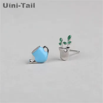 Uini-Tail hot 925 sterling silver Korean fashion asymmetric potted water bottle earrings personality temperament tide flow
Uini-Tail hot 925 sterling silver Korean fashion asymmetric potted water bottle earrings personality temperament tide flow