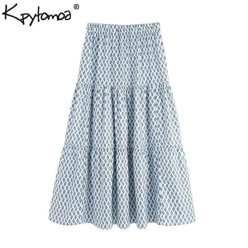 Vintage Chic Geometric Pattern Pleated Maxi Skirt Women 2019 Fashion Elastic Waist A Line Ladies Skirts Casual Faldas Mujer
Vintage Chic Geometric Pattern Pleated Maxi Skirt Women 2019 Fashion Elastic Waist A Line Ladies Skirts Casual Faldas Mujer