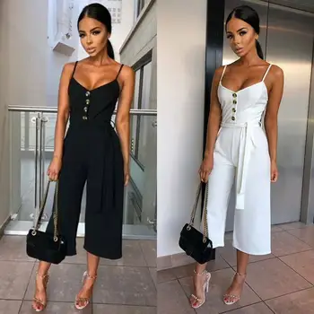 Summer Women Ladies Clubwear Playsuit Fashion Bodycon Party Jumpsuit Romper Trousers Casual Loose Linen Cotton Jumpsuit
Summer Women Ladies Clubwear Playsuit Fashion Bodycon Party Jumpsuit Romper Trousers Casual Loose Linen Cotton Jumpsuit