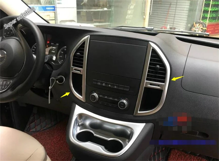 Lapetus Middle Control Air Conditioning Panel Frame Cover Trim Fit For Mercedes-Benz Vito W447 2014 2015 2016 2017 ABS
Lapetus Middle Control Air Conditioning Panel Frame Cover Trim Fit For Mercedes-Benz Vito W447 2014 2015 2016 2017 ABS