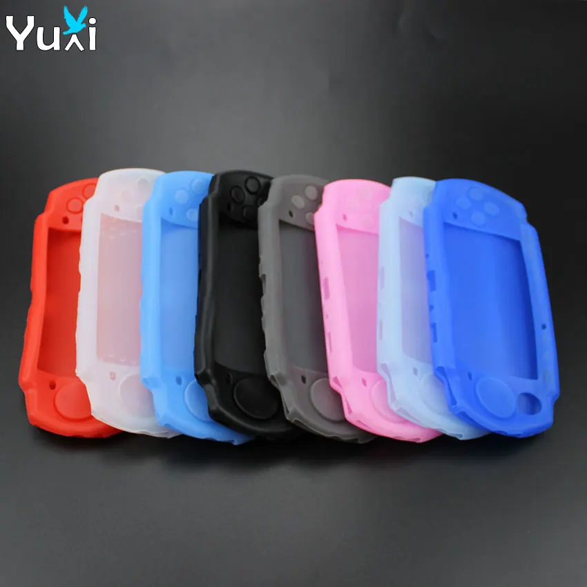 YuXi Soft Silicone Body Protector Skin Cover Case For PSP 2000 3000 Console Protective Case
YuXi Soft Silicone Body Protector Skin Cover Case For PSP 2000 3000 Console Protective Case